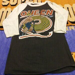 Vintage Rare Queen Band The Game Live In Concert 1980 Medium T-shirt